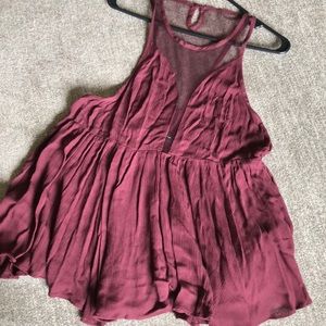 Dress tank top